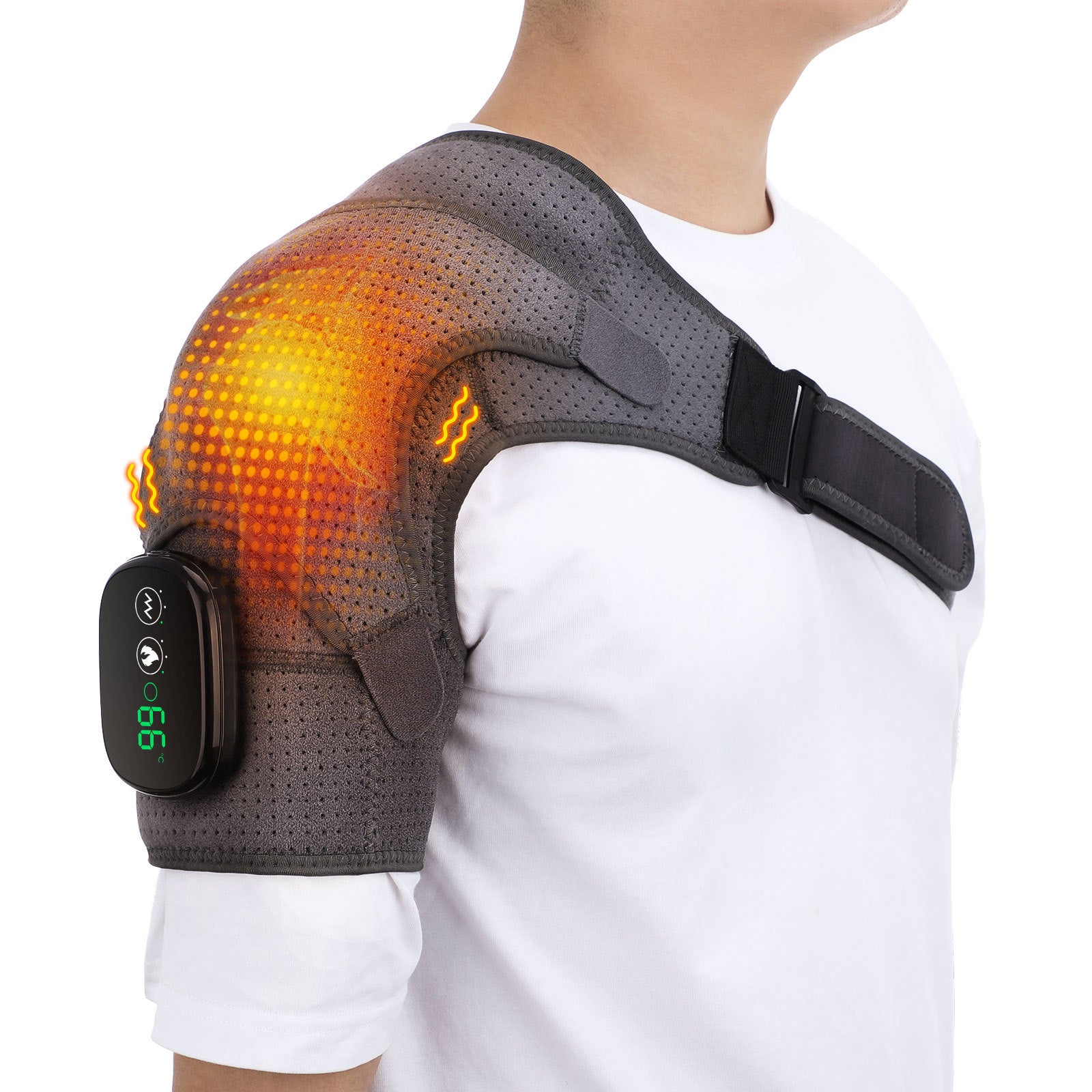 USB Rechargeable Convenient Heating Shoulder Pad - NSTG (Never Stop the Grind) Health