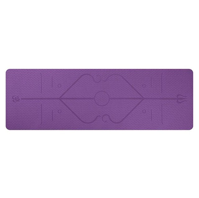 Non Slip TPE Yoga Mat - NSTG (Never Stop the Grind) Health