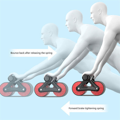 Double Wheel Abdominal Exerciser - NSTG (Never Stop the Grind) Health