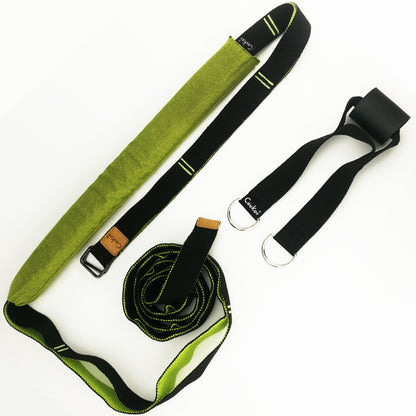 Yoga Strap Exercise Gym Belt - NSTG (Never Stop the Grind) Health