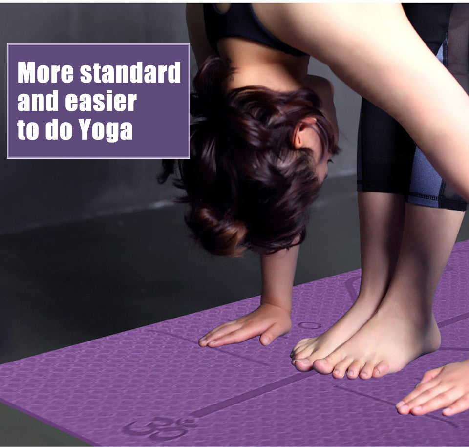 Non Slip TPE Yoga Mat - NSTG (Never Stop the Grind) Health