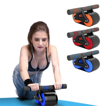 Double Wheel Abdominal Exerciser - NSTG (Never Stop the Grind) Health